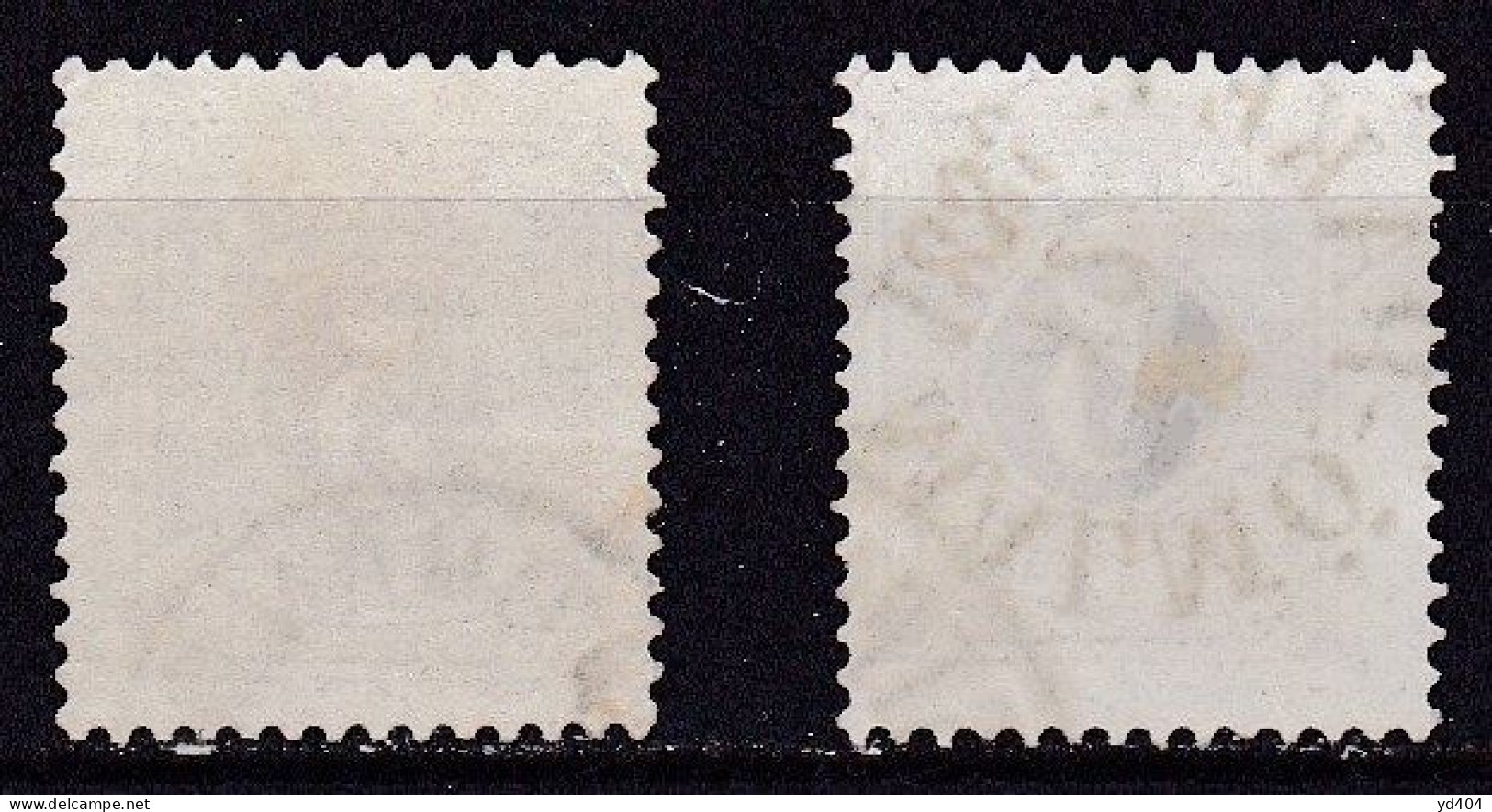 SE703 – SUEDE – SWEDEN – 1877-86 – NUMERAL VALUE – SG # D29Ba(x2) USED 10,50 € - Portomarken