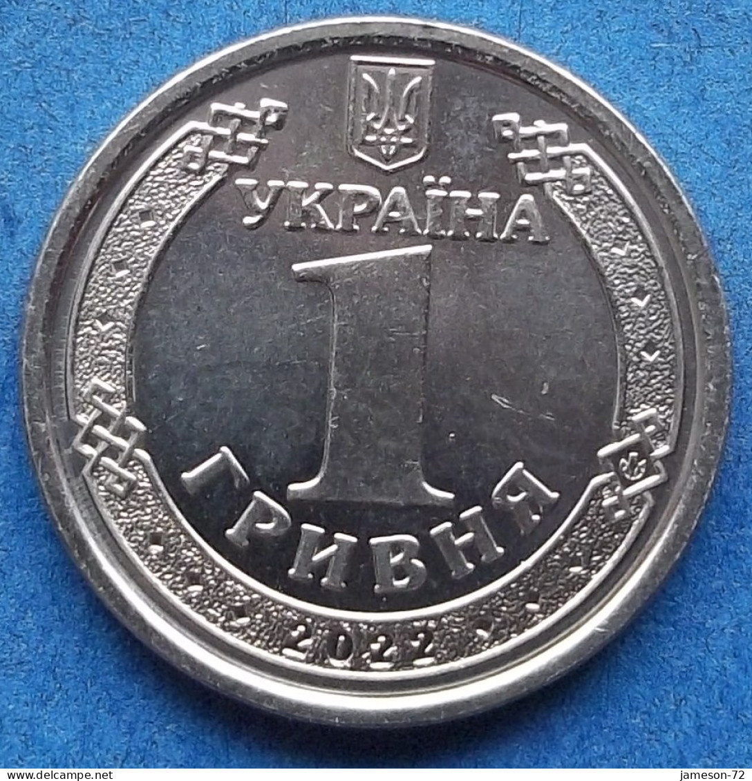 UKRAINE - 1 Hryvnia 2022 "Volodymyr The Great" Reform Coinage (1996) - Edelweiss Coins - Ukraine