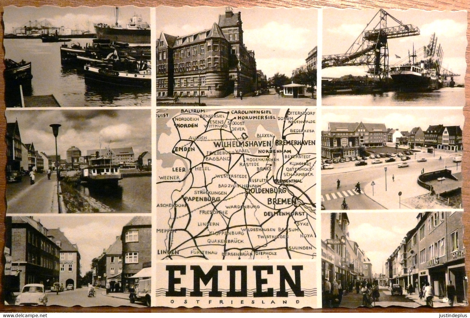 EMDEN MULTIVUES ET GEOGRAPHIQUE - Emden