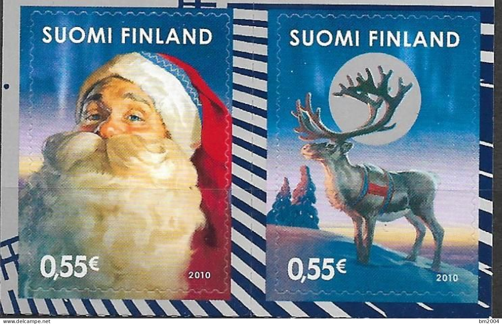 2010  Finnland Mi. 2057-8 **MNH    Weihnachten - Neufs