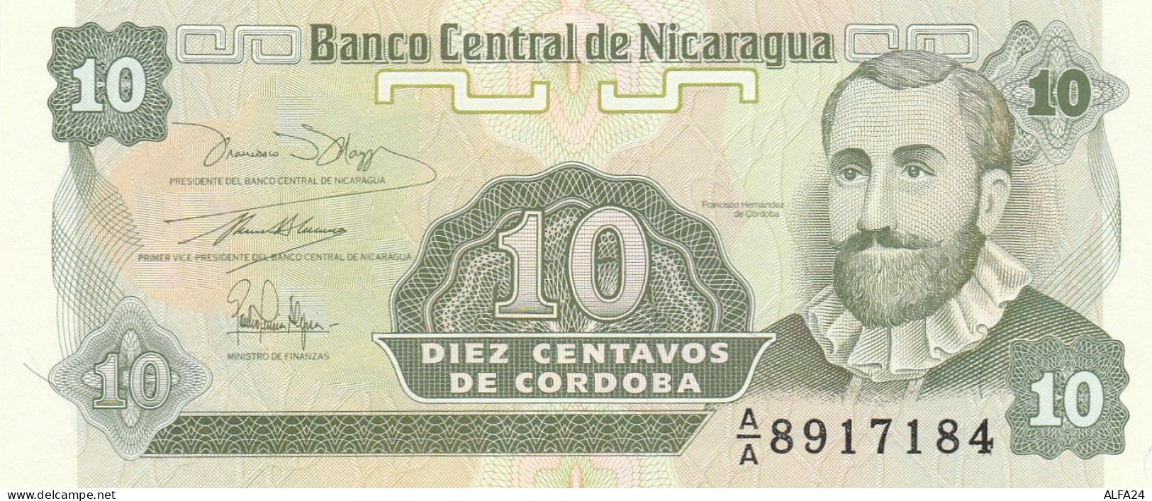 NICARAGUA 101 CENTAVOS -UNC - Nicaragua