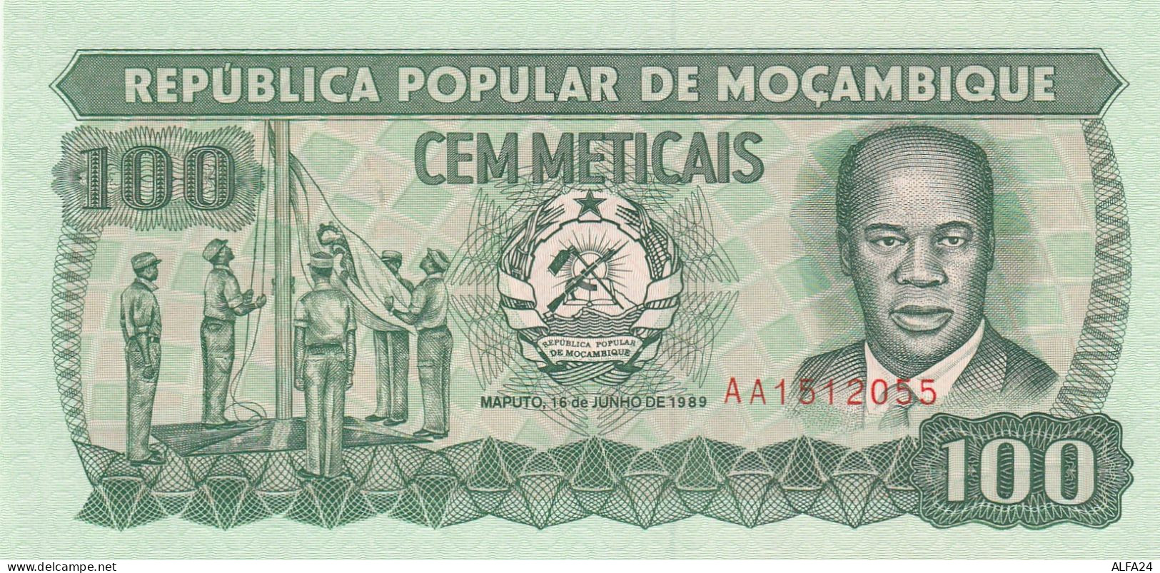 MOZAMBICO 100 METICAIS -UNC - Moçambique