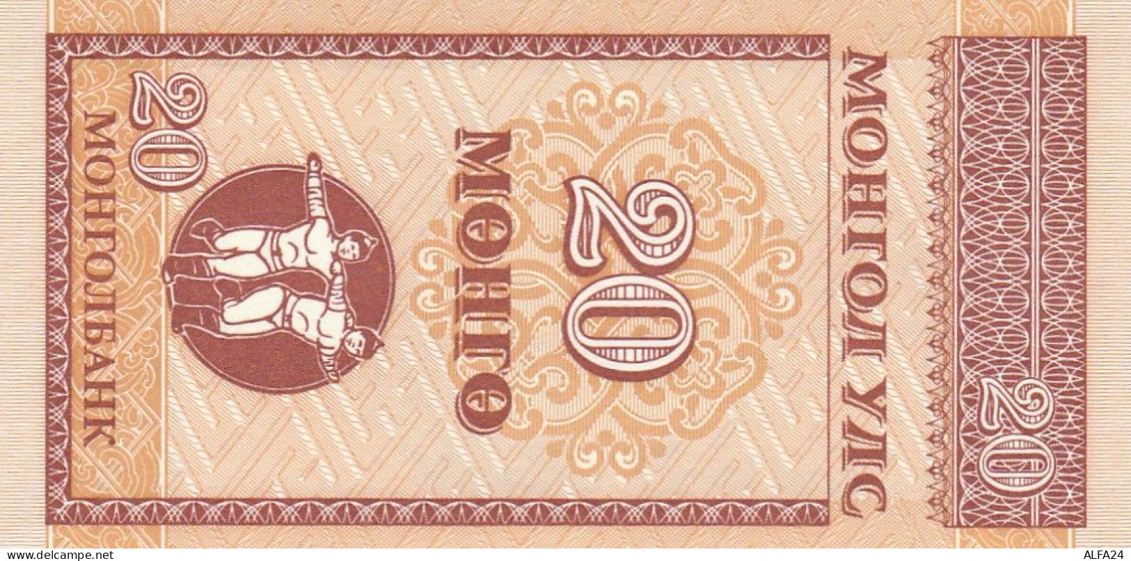 MONGOLIA 20 MONGO -UNC - Mongolië