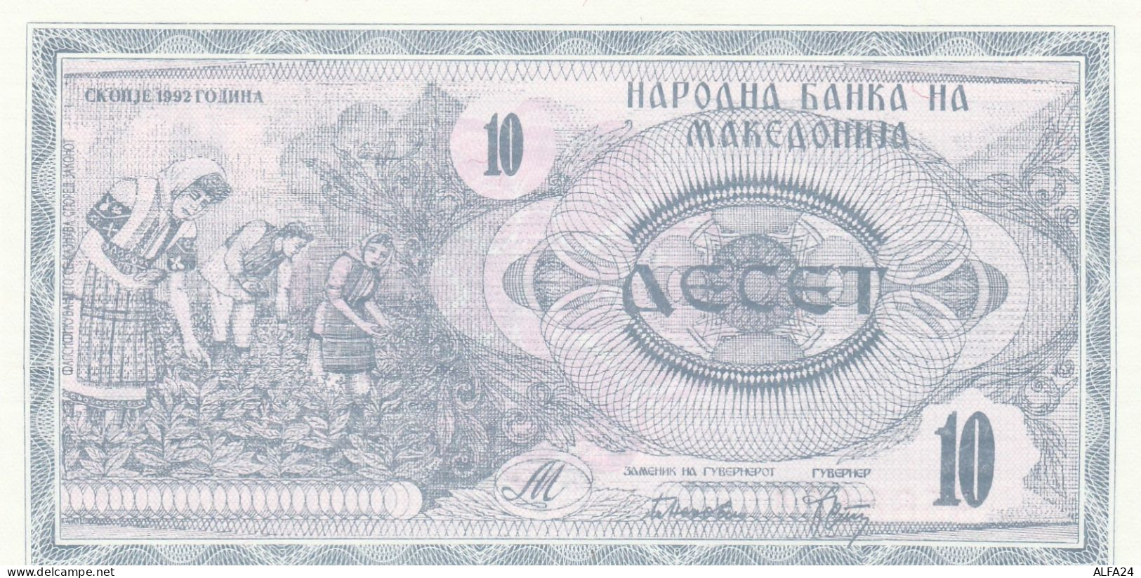 MACEDONIA 10 DINARO -UNC - Macédoine Du Nord