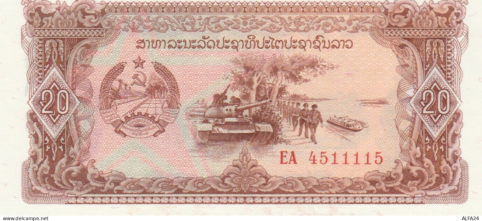 LAOS 20 KIP -UNC - Laos