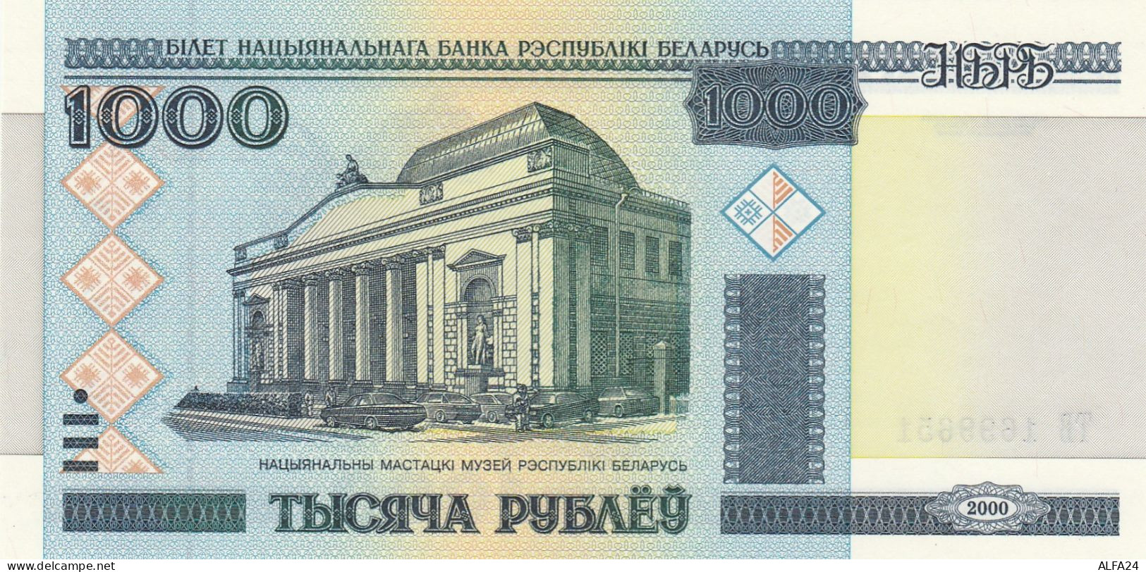 BIELORUSSIA 1000 RUBLI -UNC - Bielorussia