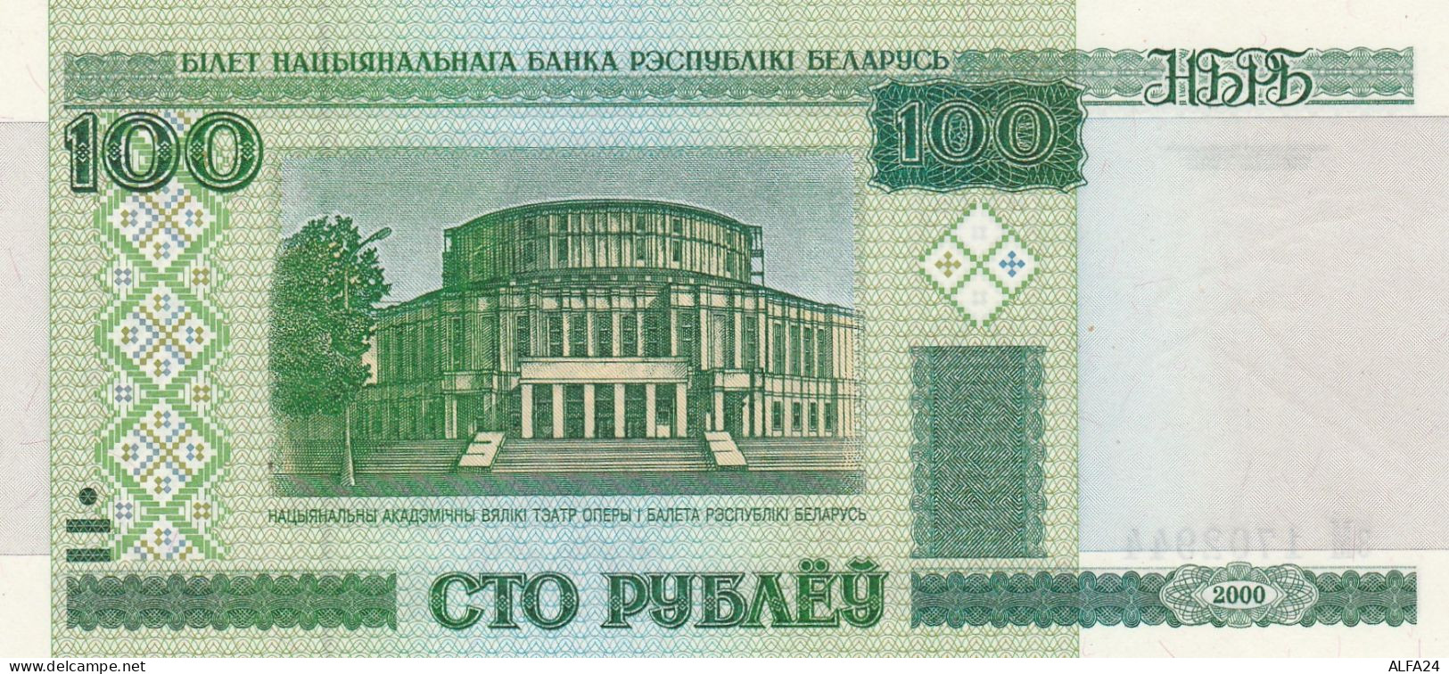 BIELORUSSIA 100 RUBLI -UNC - Bielorussia