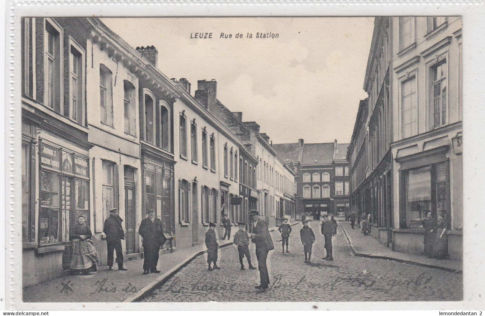 Leuze. Rue De La Station. * - Leuze-en-Hainaut
