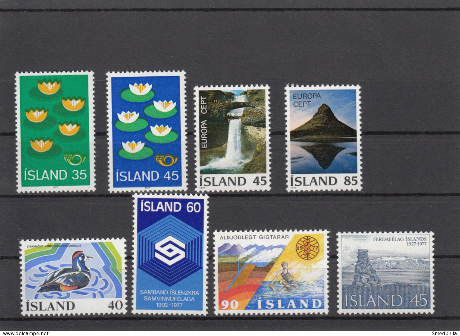 Iceland 1977 - Full Year MNH ** - Komplette Jahrgänge