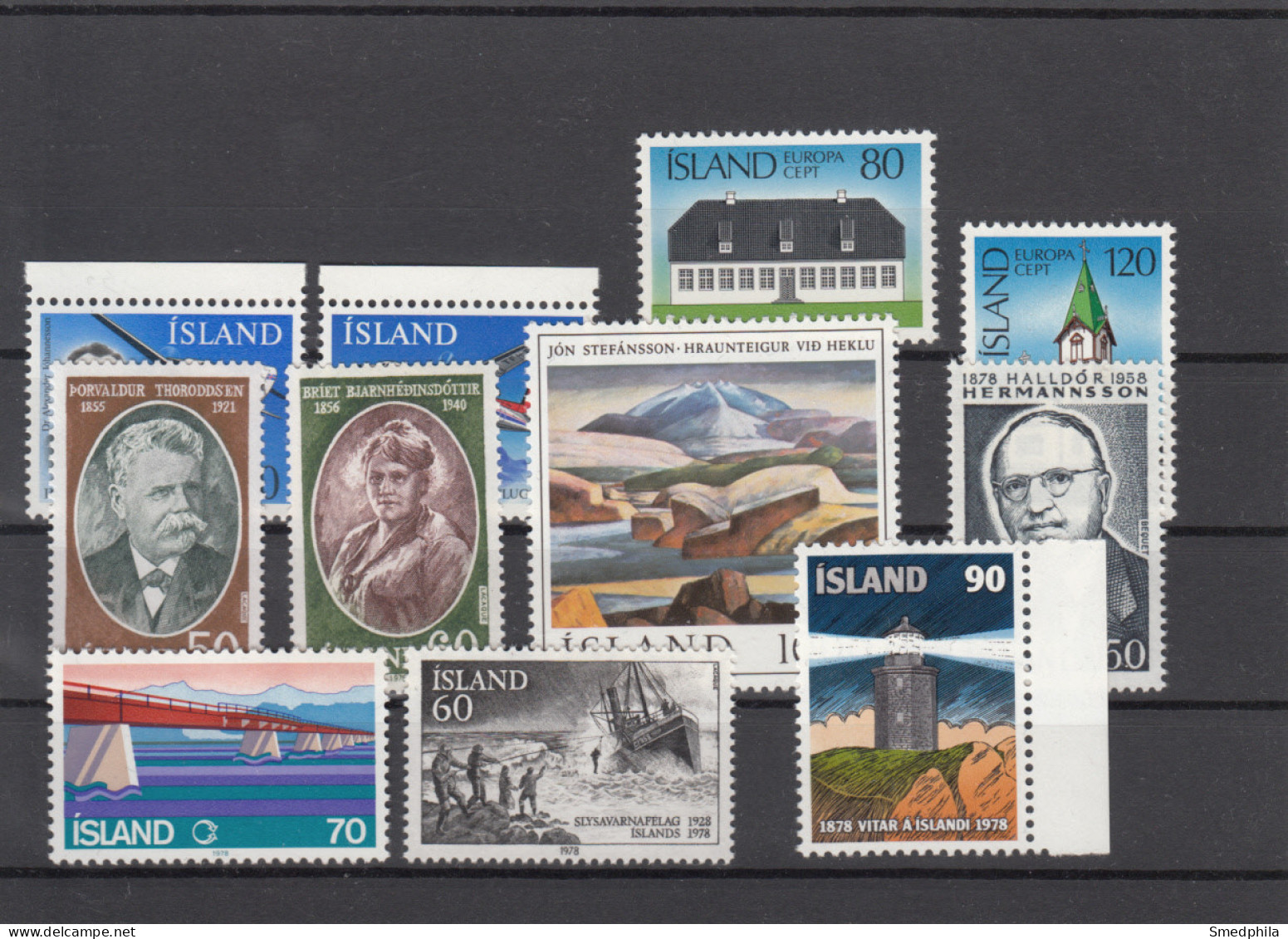 Iceland 1978 - Full Year MNH ** - Komplette Jahrgänge