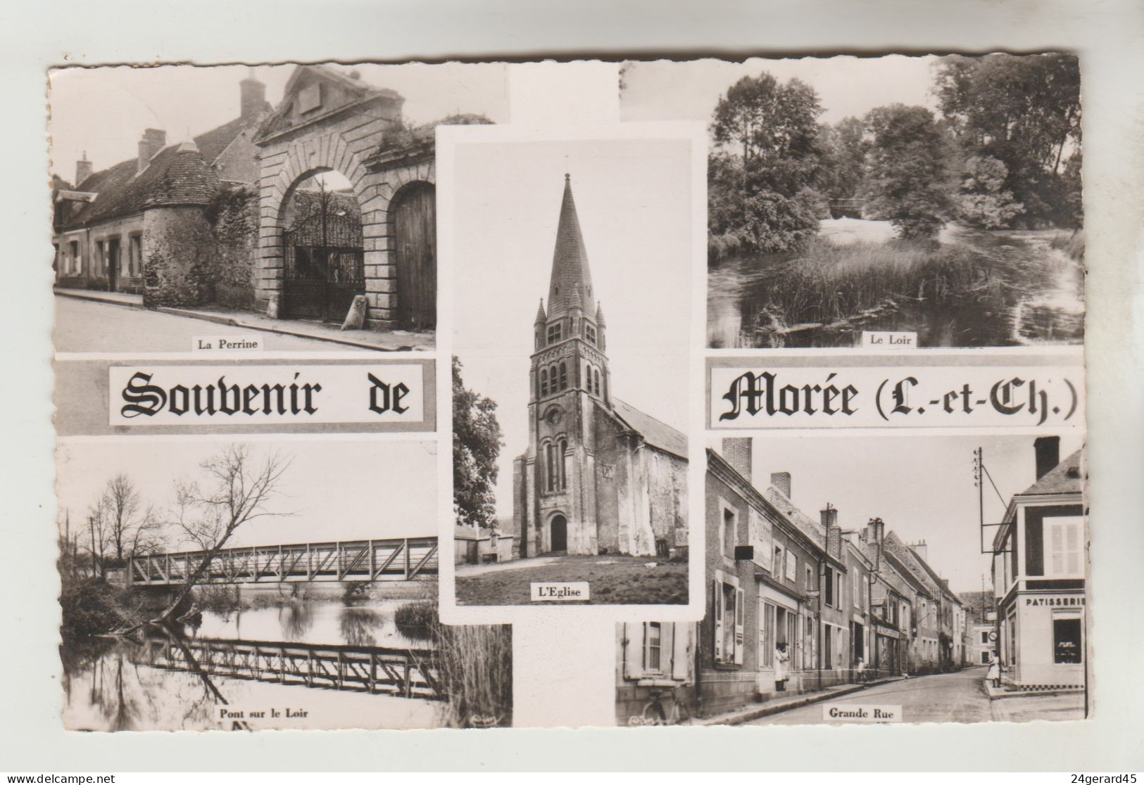 CPSM MOREE (Loir Et Cher) - Souvenir De .....5 Vues - Moree