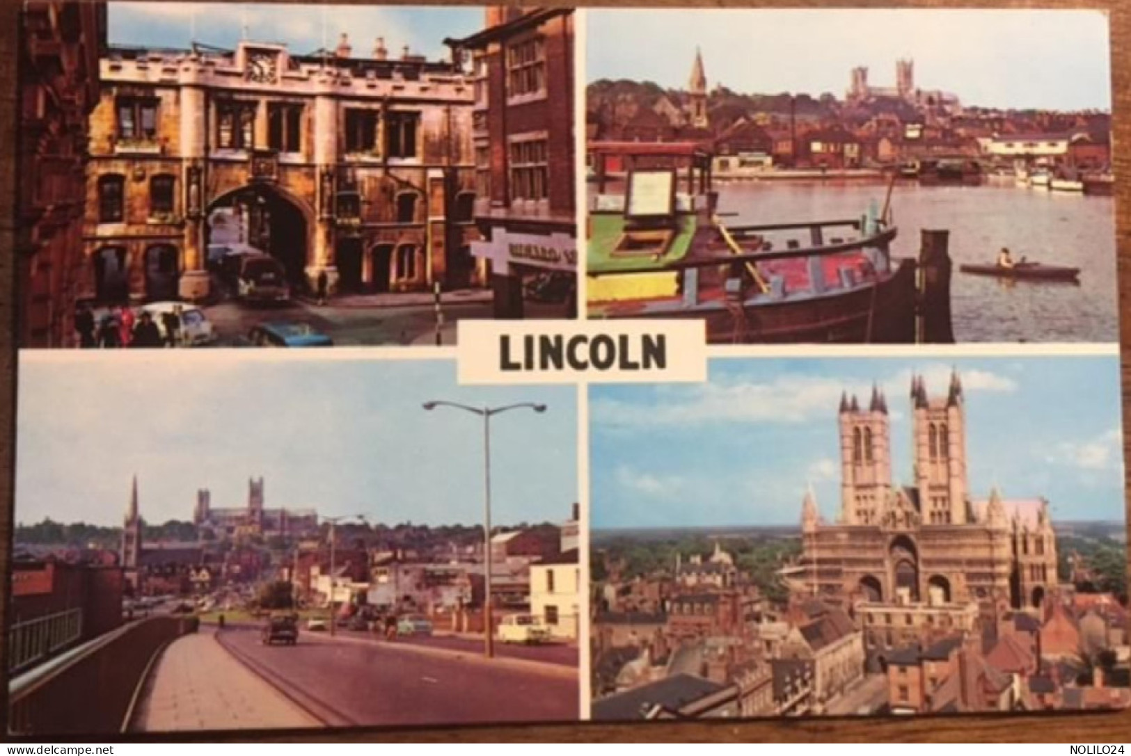 CPSM, Angleterre, England, Multivues, LINCOLN, Non écrite - Lincoln