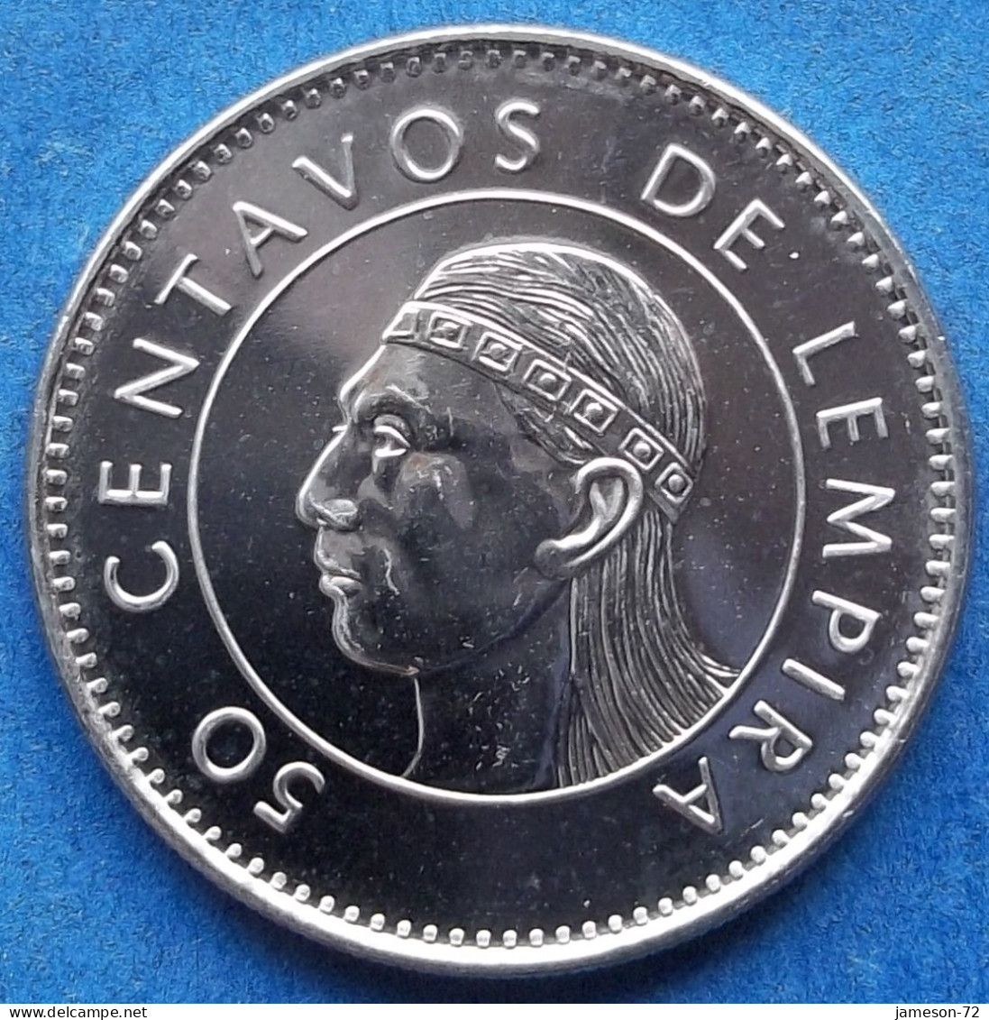 HONDURAS - 50 Centavos 2005 KM# 84a.2 Monetary Reform - Edelweiss Coins - Honduras