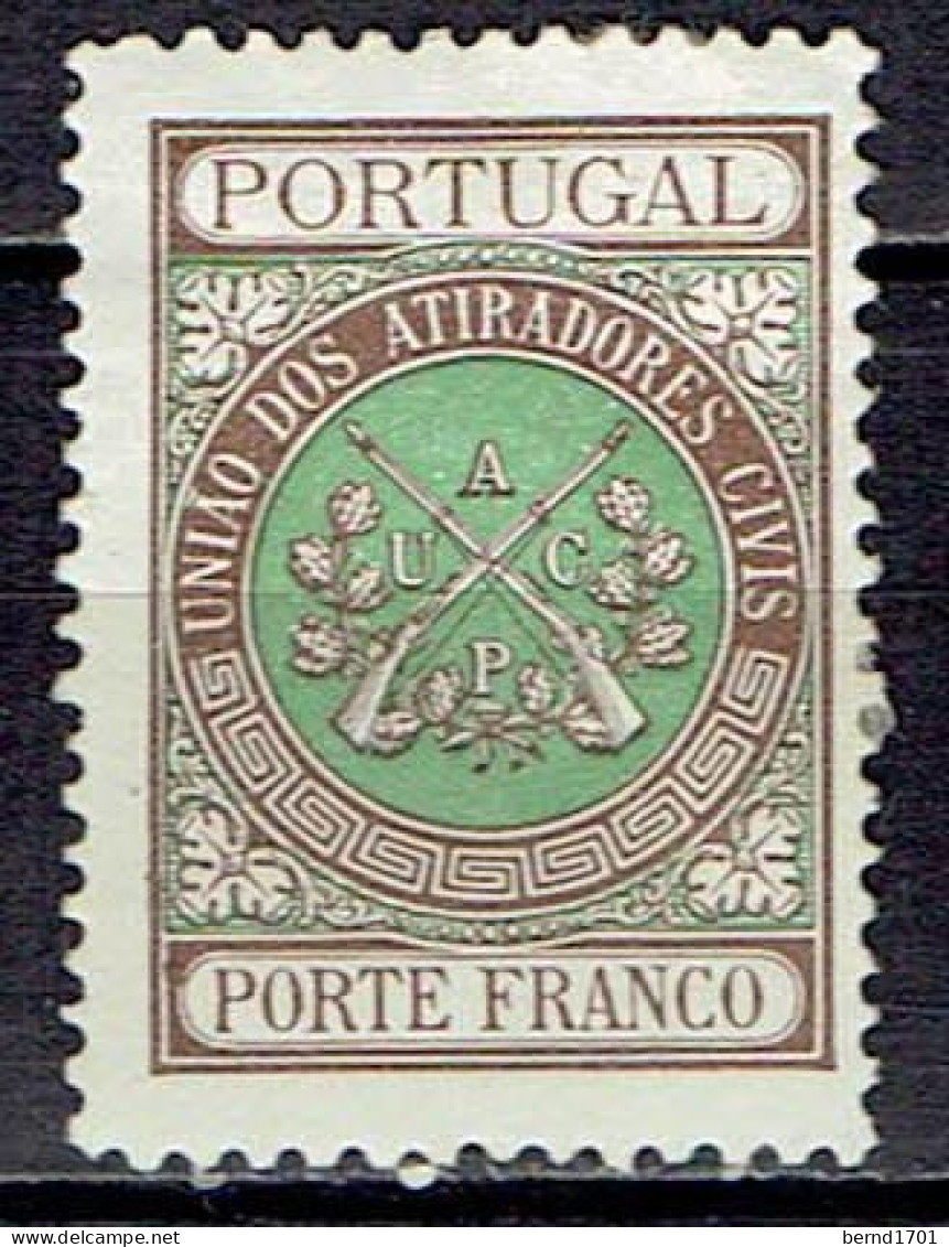 Portugal - Portofreiheitsmarke II / Free Postage Stamp Mi-Nr 2 Ungebraucht Mit Falzrest / MH * (U645) - Unused Stamps