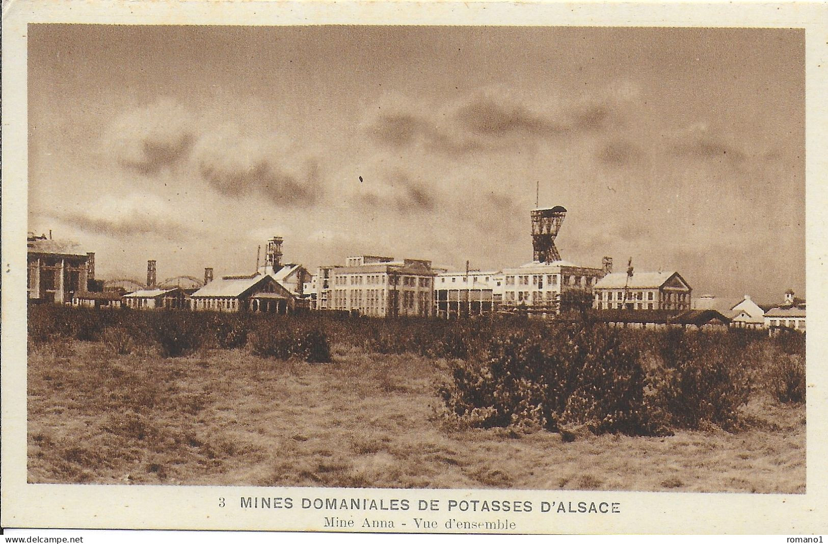 68)  WITTENHEIM - Mines Domaniales De Potasses D' Alsace - Mine Anna - Vue Générale - Wittenheim