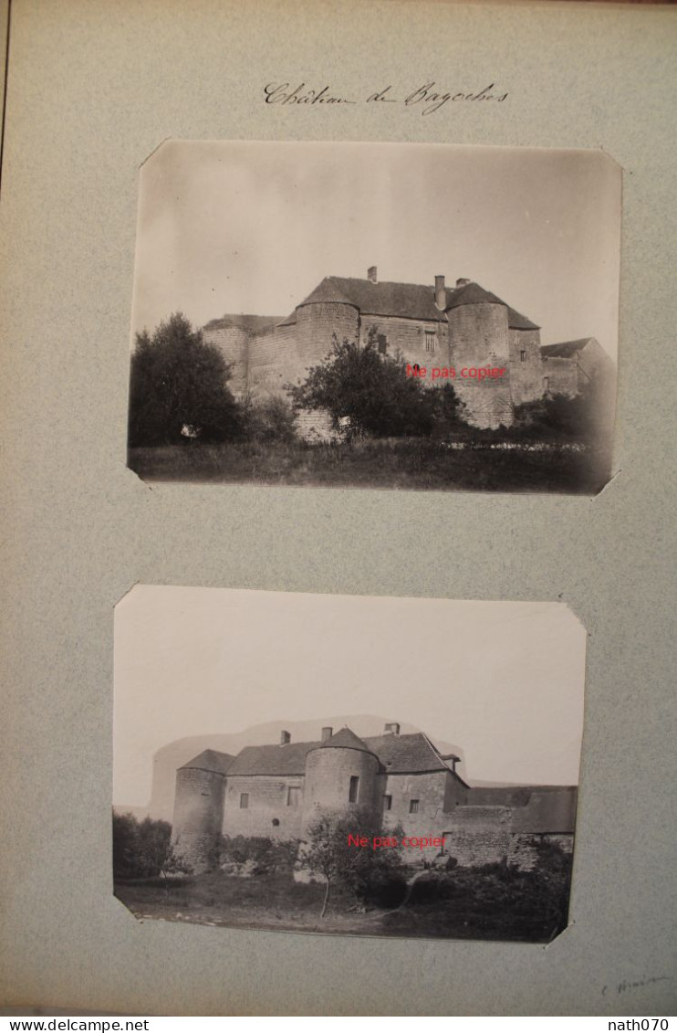 1910's Bazoches Sur Vesles Canton De Braine Aisne (02) Tirage Vintage Print Et Saint St Thibaut Soissons - Historische Dokumente