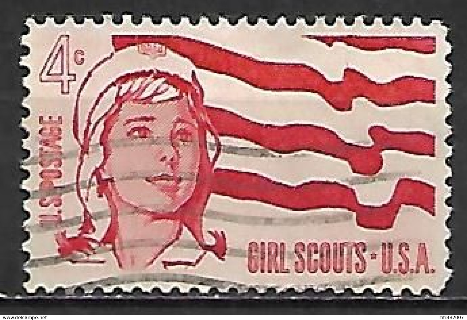 ETATS - UNIS     -     GIRL SCOUTS    -     Oblitéré - Gebruikt