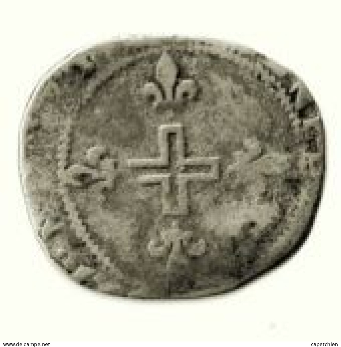 FRANCE / CHARLES IX / GROS DE SIX BLANCS / MONNAIE ROGNEE / ARGENT / 2.22 G / 20 - 23 Mm - 1560-1574 Karel I