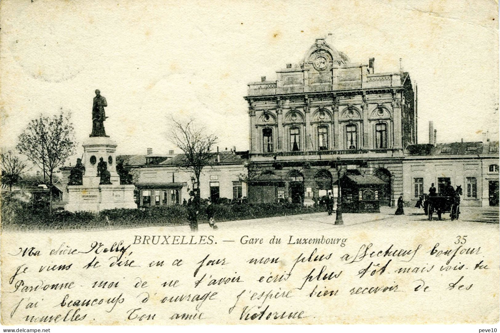 Bruxelles Gare Du Luxembourg - Spoorwegen, Stations