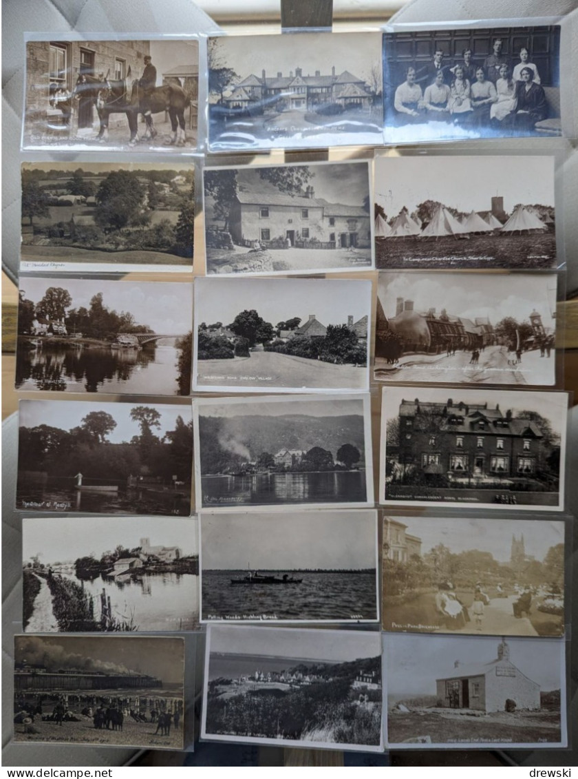 UNITED KINGDOM - 215 Better Quality Postcards - Retired Dealer's Stock - ALL POSTCARDS PHOTOGRAPHED - Collezioni E Lotti