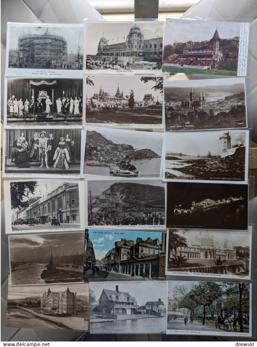 UNITED KINGDOM - 215 Better Quality Postcards - Retired Dealer's Stock - ALL POSTCARDS PHOTOGRAPHED - Collezioni E Lotti