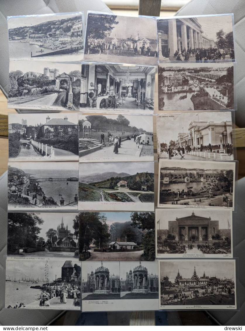 UNITED KINGDOM - 215 Better Quality Postcards - Retired Dealer's Stock - ALL POSTCARDS PHOTOGRAPHED - Collections & Lots