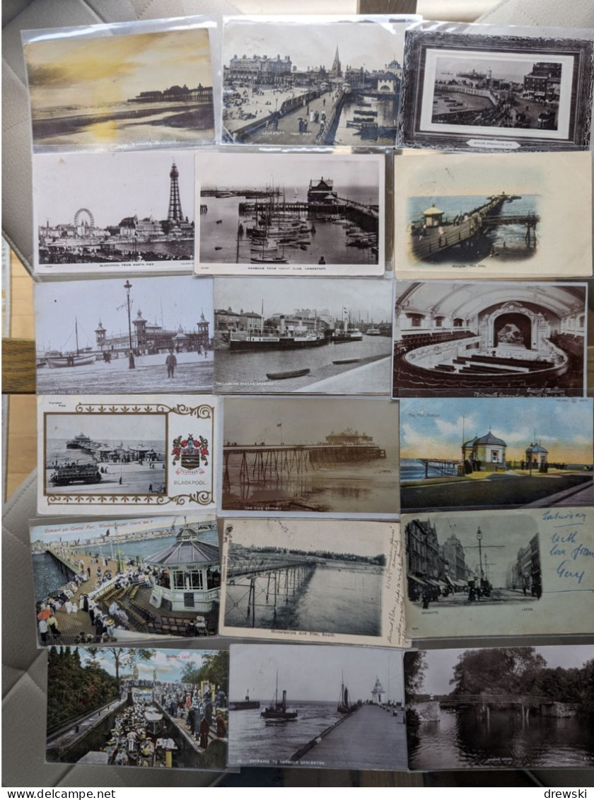 UNITED KINGDOM - 215 better quality postcards - Retired dealer's stock - ALL POSTCARDS PHOTOGRAPHED