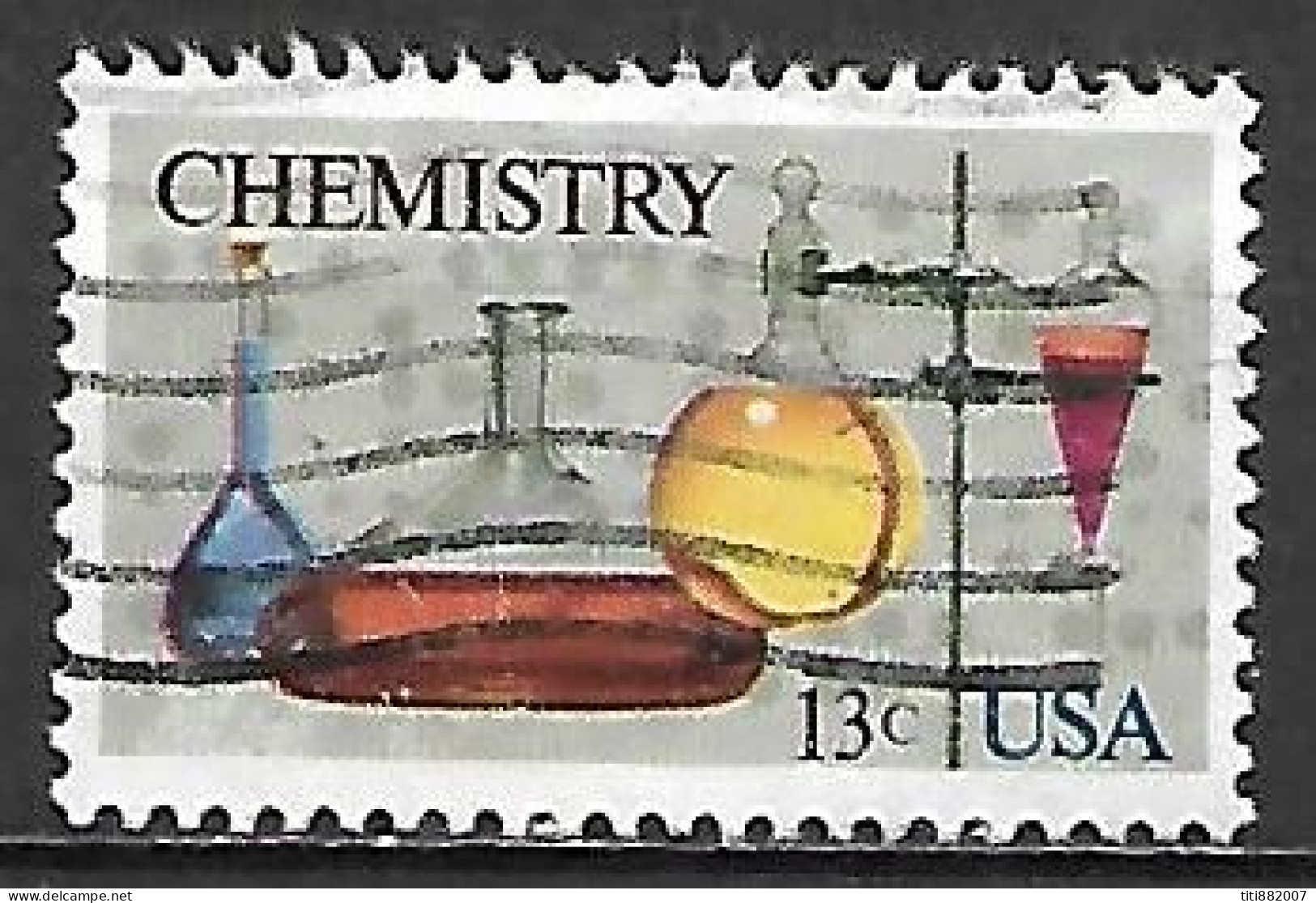 ETATS - UNIS     -     CHIMIE       -     Oblitéré - Chemistry