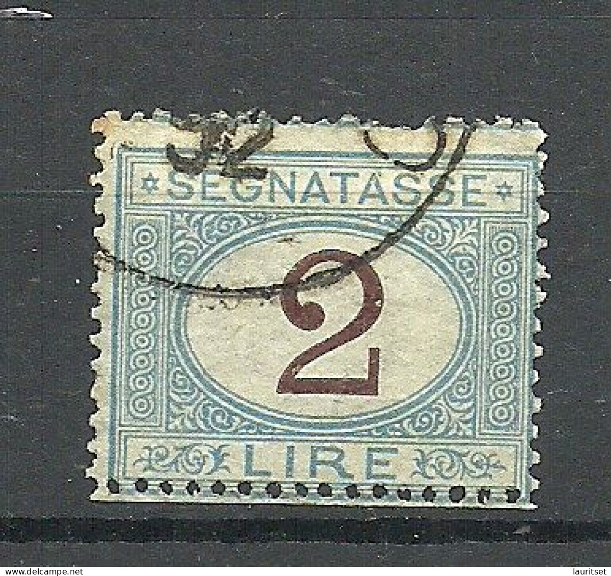 ITALY 1870 Michel 12 Postage Due Portomarke O - Segnatasse