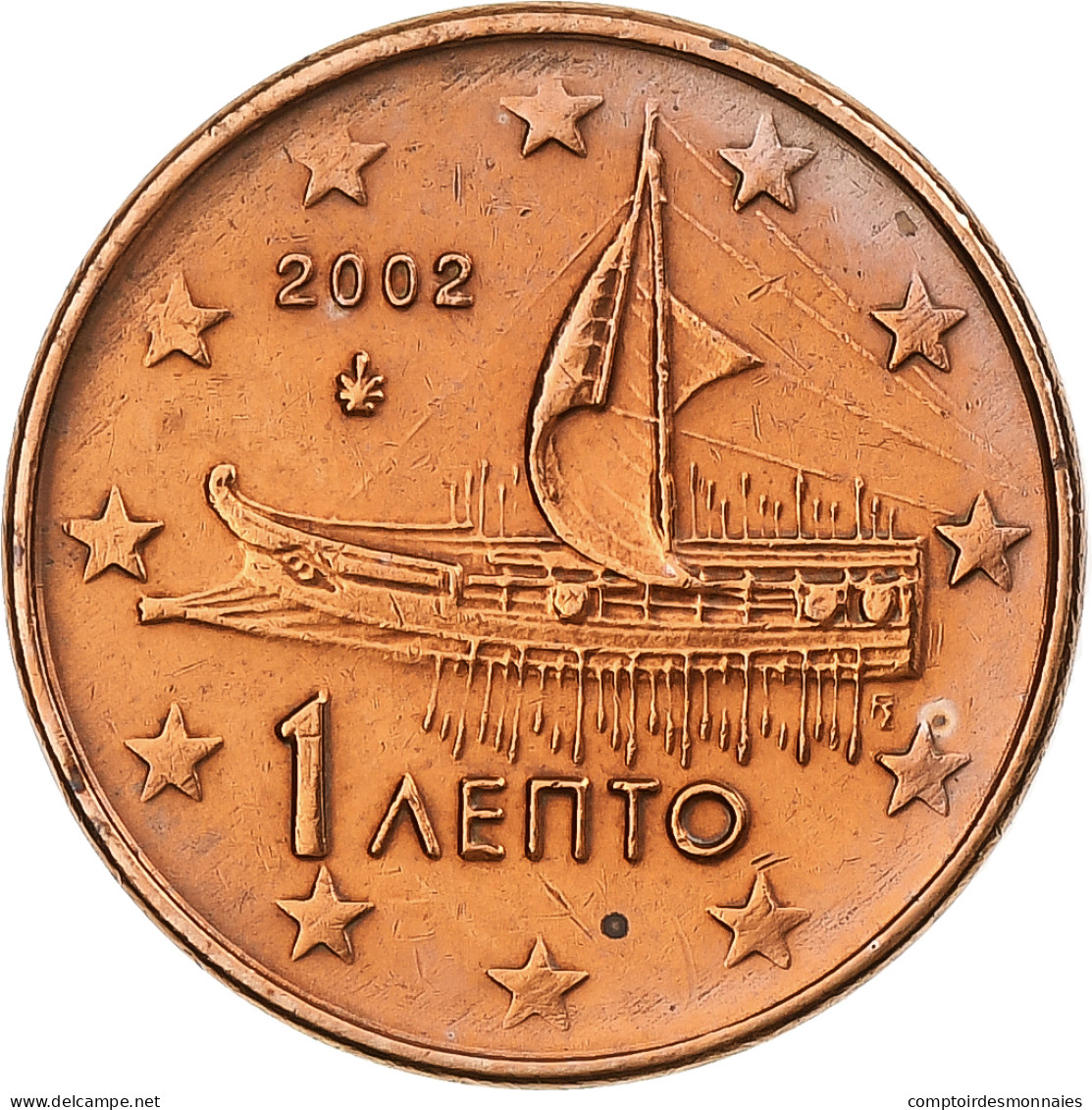 Grèce, Euro Cent, 2002, Athènes, SPL, Cuivre Plaqué Acier, KM:181 - Griekenland