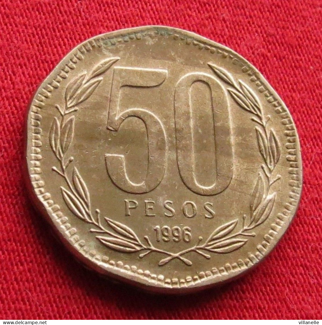 Chile 50 Pesos 1996 KM# 219.2 *VT Chili - Chile