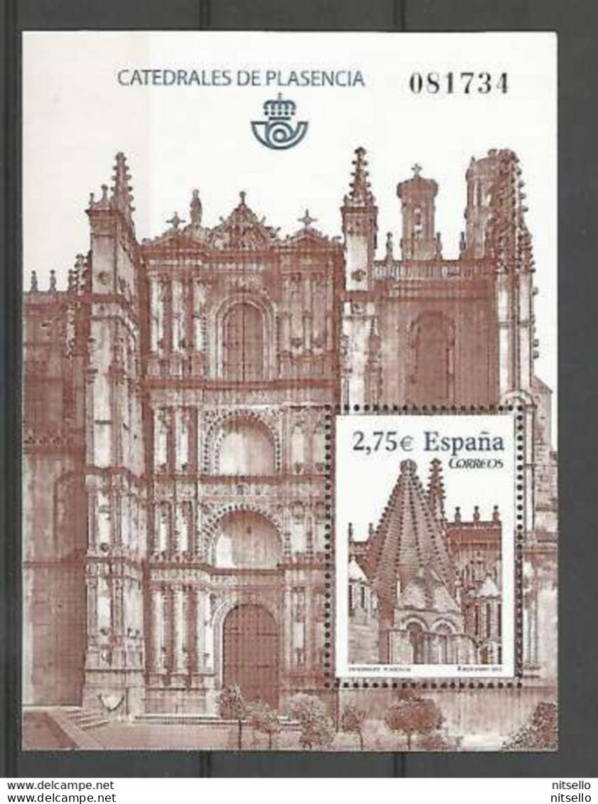 LOTE 2163  ///  ESPAÑA 2011 - CATEDRAL DE PLASENCIA - HB/BLOC Nº: 197 **MNH - ¡¡¡ OFERTA - LIQUIDATION - JE LIQUIDE !!! - Blocks & Sheetlets & Panes