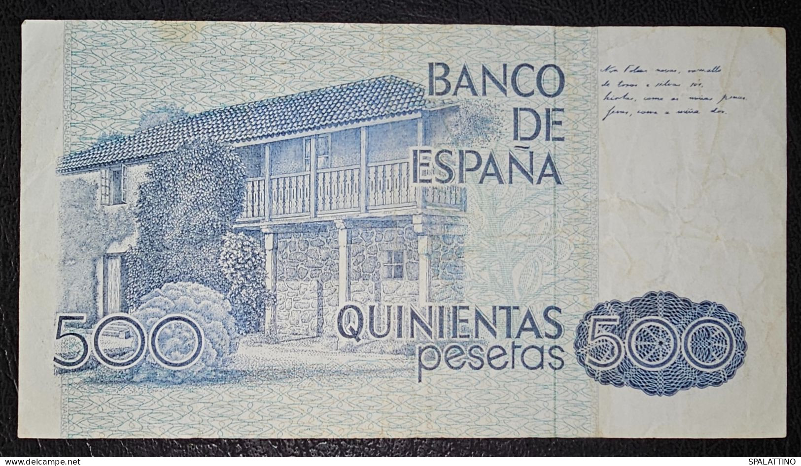 SPAIN- 500 PESETAS 1979. - [ 4] 1975-… : Juan Carlos I