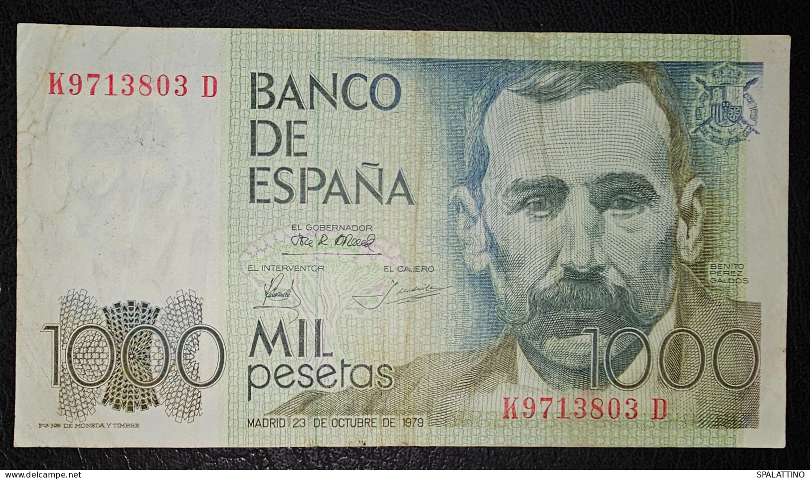 SPAIN- 1000 PESETAS 1979. - [ 4] 1975-… : Juan Carlos I