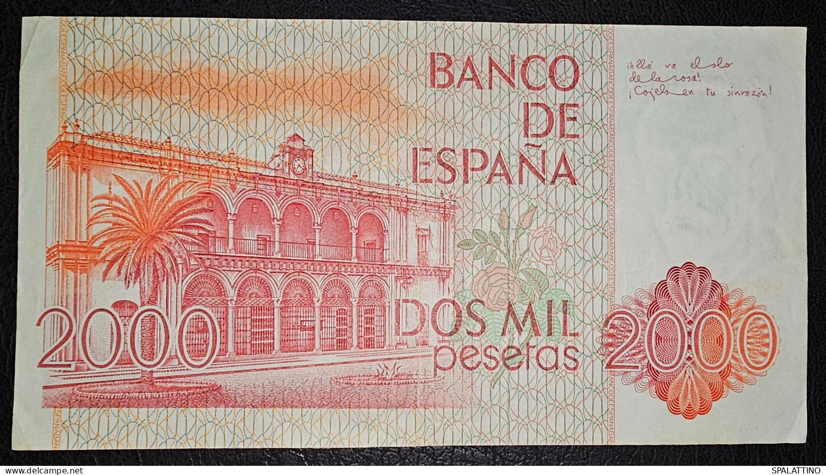 SPAIN- 2000 PESETAS 1980. - [ 4] 1975-… : Juan Carlos I