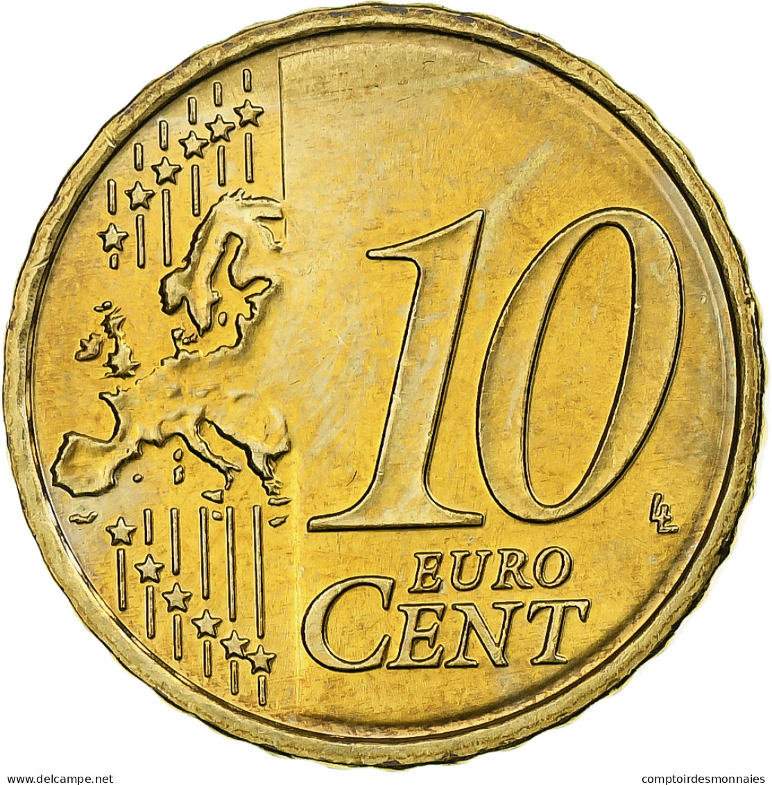 Slovaquie, 10 Euro Cent, BU, 2009, Or Nordique, TTB, KM:98 - Slowakei
