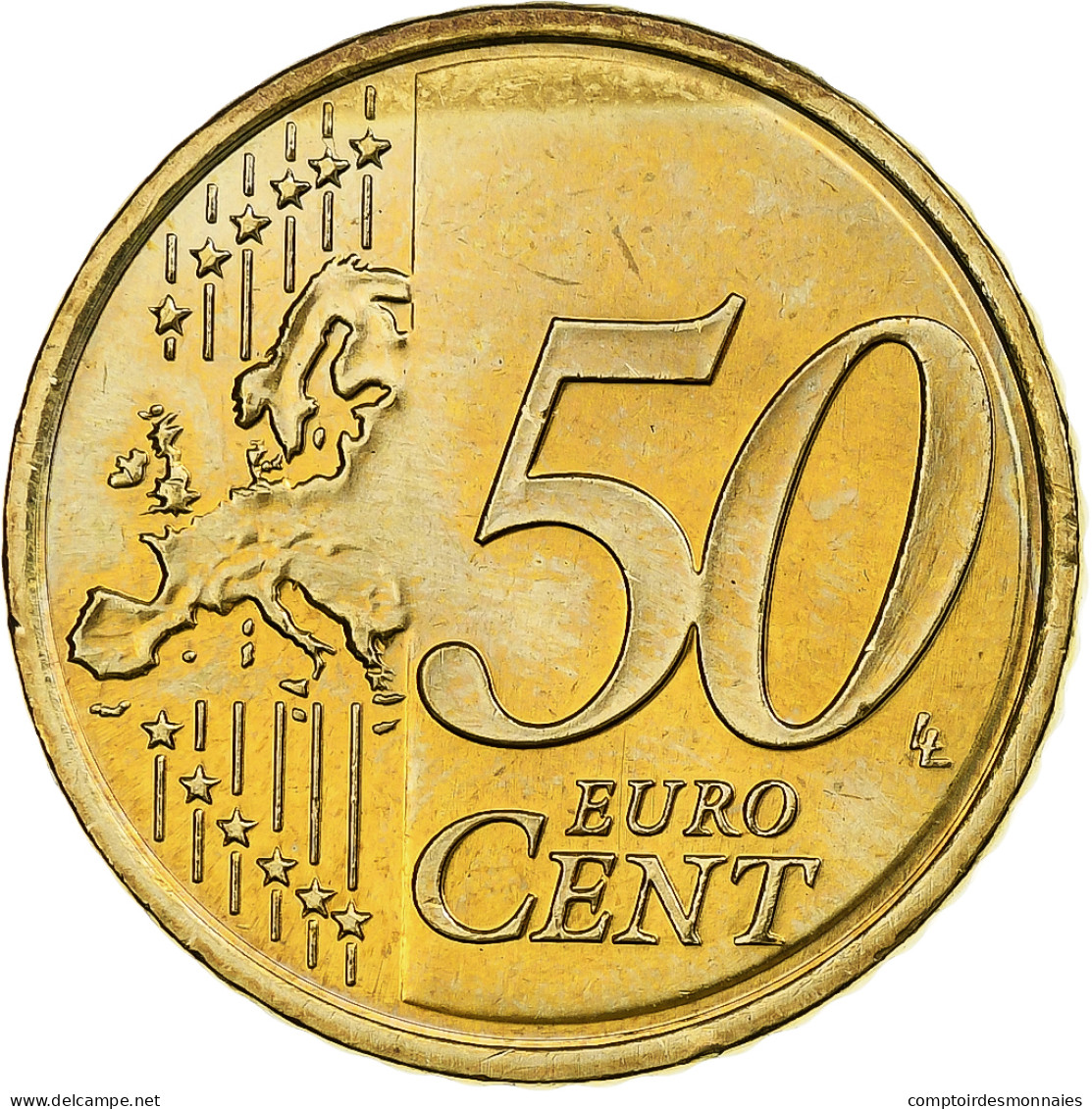 Slovaquie, 50 Euro Cent, BU, 2009, Or Nordique, TTB, KM:100 - Slowakei