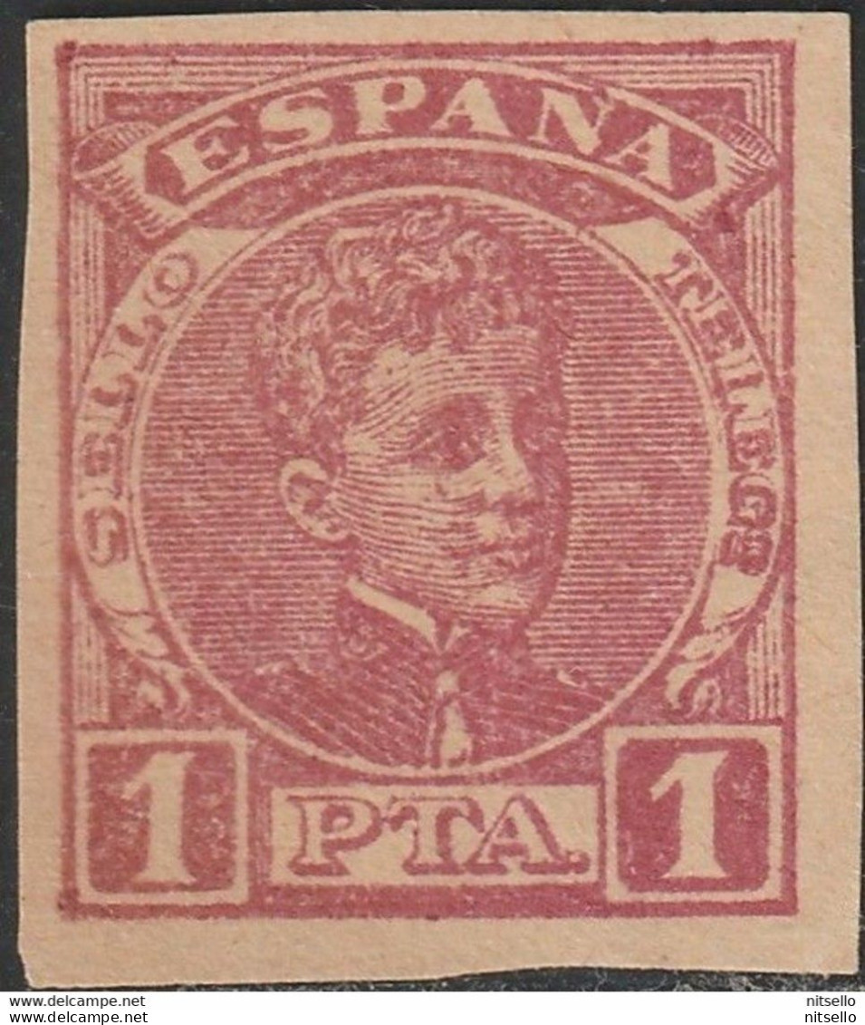 LOTE 1891  /// (C665) ESPAÑA 1901 EDIFIL Nº:253 PRUEBA PUNZON DEF. // CATALOG/COTE: €  ¡¡¡ LIQUIDATION - JE LIQUIDE !!! - Varietà E Curiosità