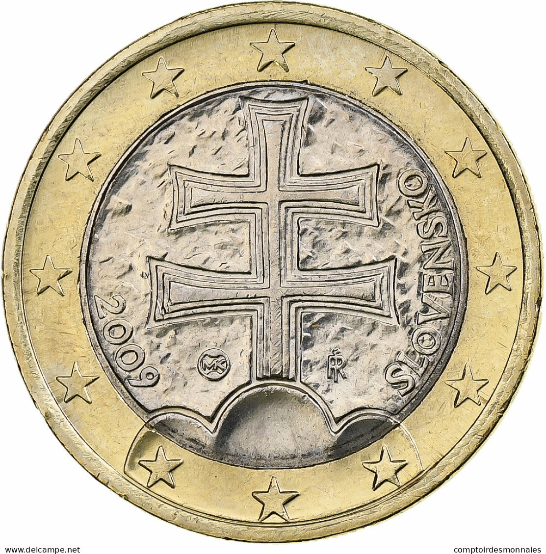 Slovaquie, Euro, 2009, Kremnica, BU, SPL, Bimétallique, KM:101 - Slowakei