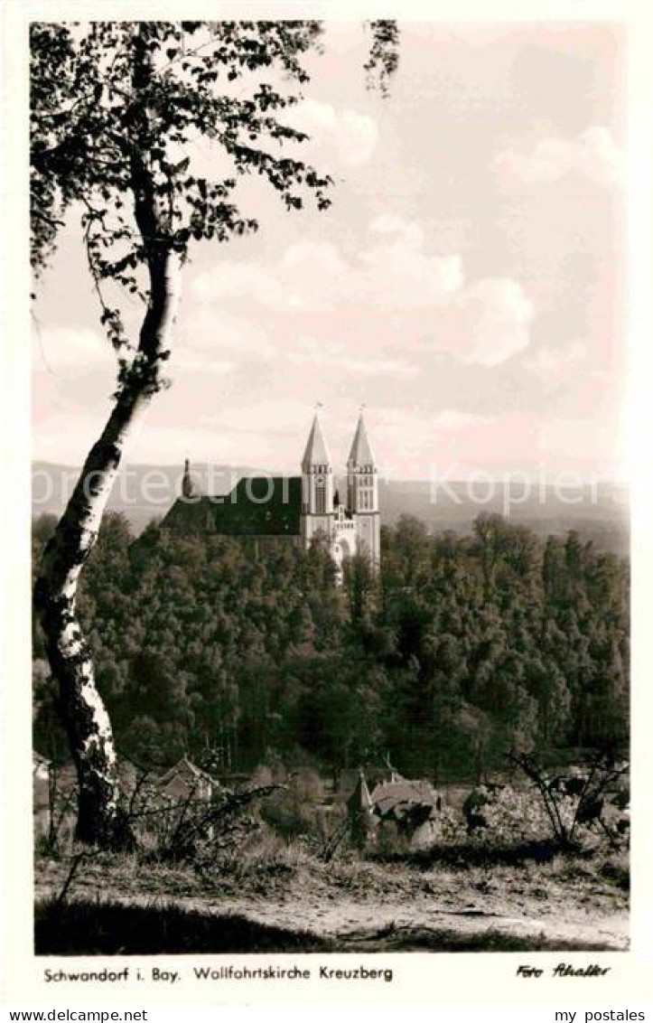 42808320 Schwandorf Wallfahrtskirche Kreuzberg Schwandorf - Schwandorf