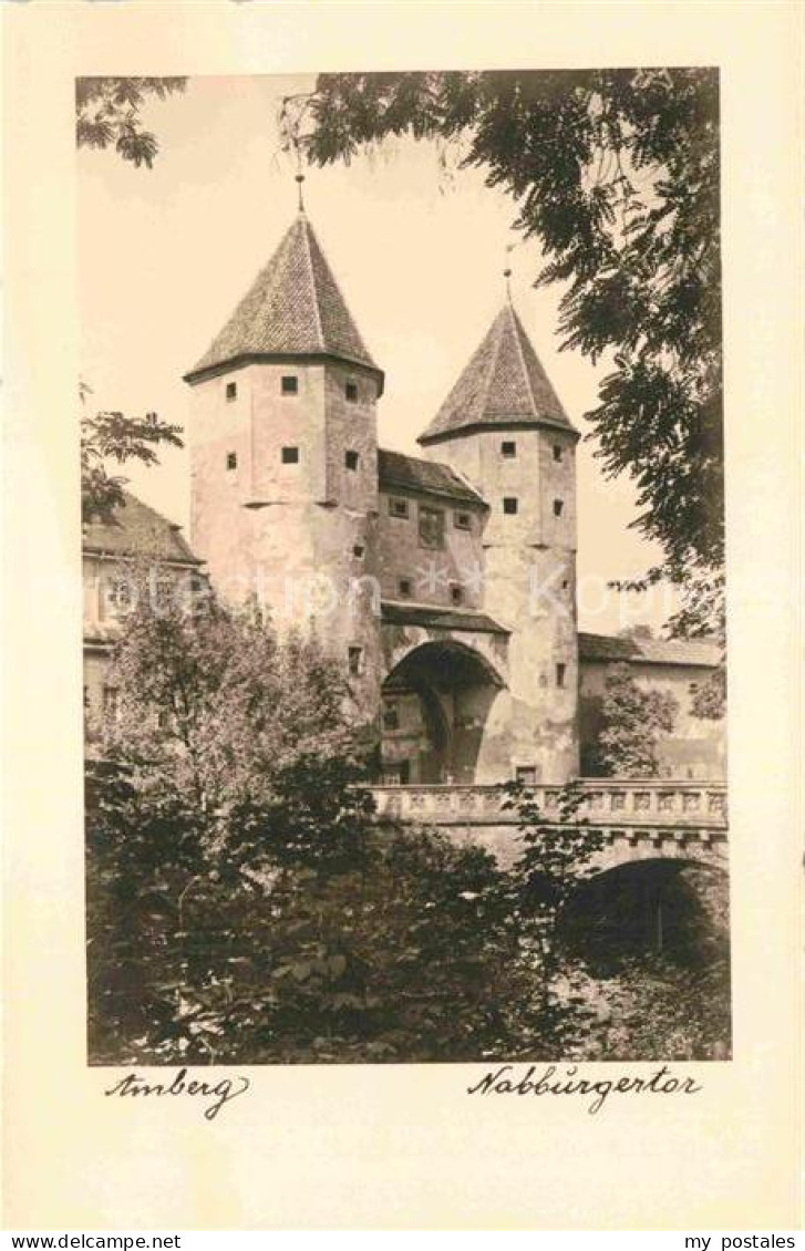 42808312 Amberg Oberpfalz Nabburgertor Amberg - Amberg