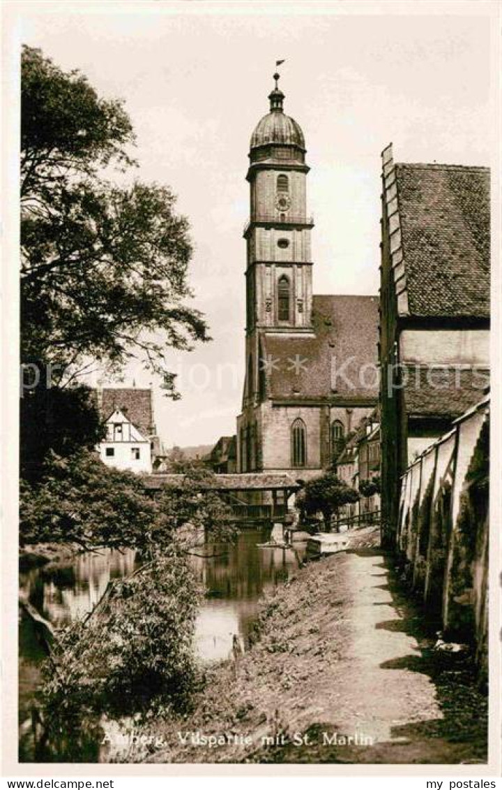 42808311 Amberg Oberpfalz Vils Sankt Martin Kirche Amberg - Amberg