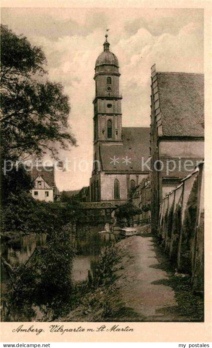 42807271 Amberg Oberpfalz Vils Sankt Martin Kirche Amberg - Amberg