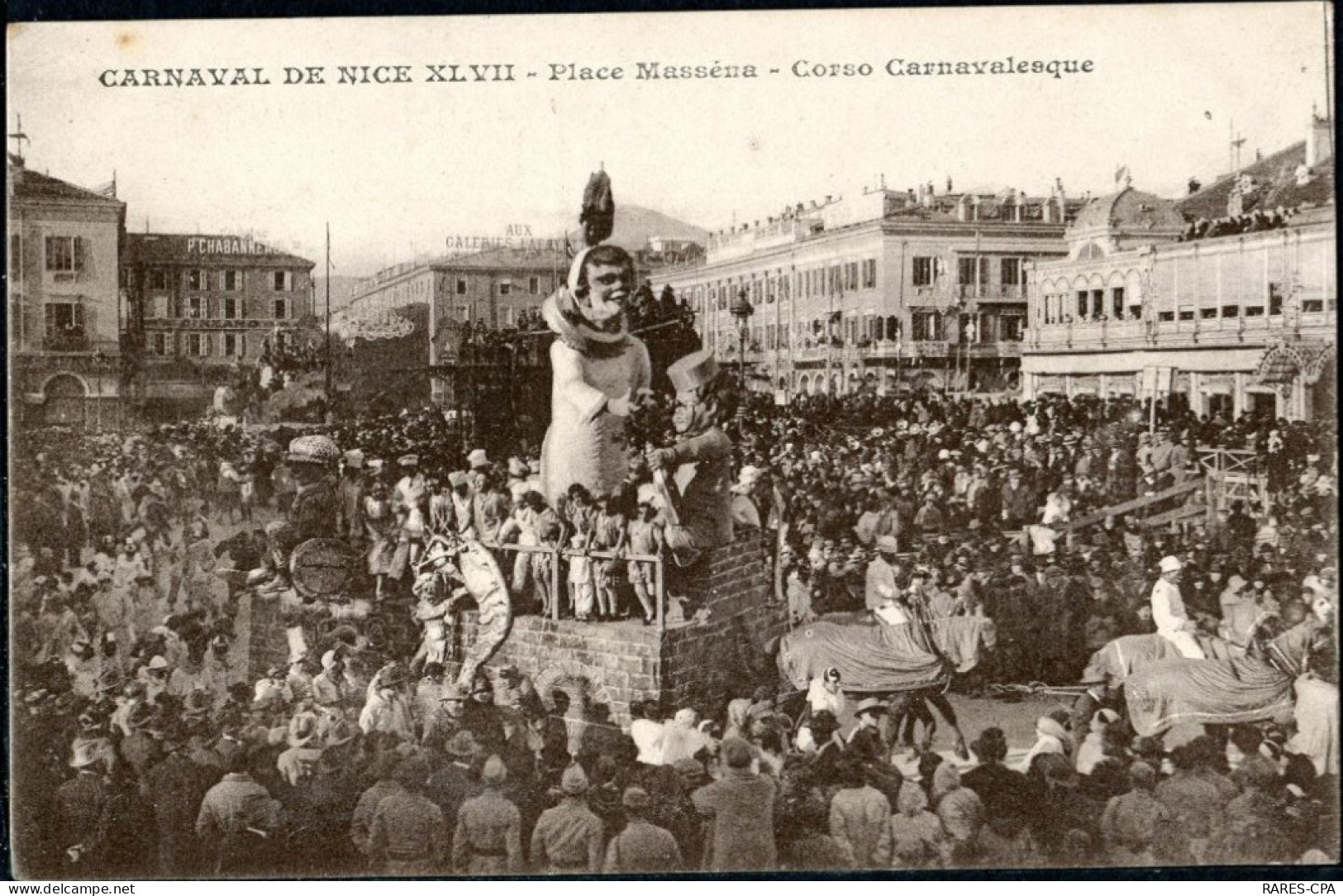 06 CARNAVAL DE NICE XLVII - Place Masséna - Corso Carnavalesque /  TTB - Karneval