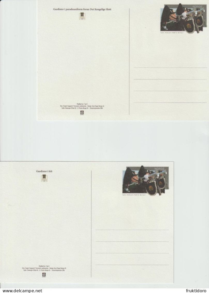 Norway Postal Stationery 2006 Royal Guard - Parade Uniform - As Soldiers ** - Postal Stationery