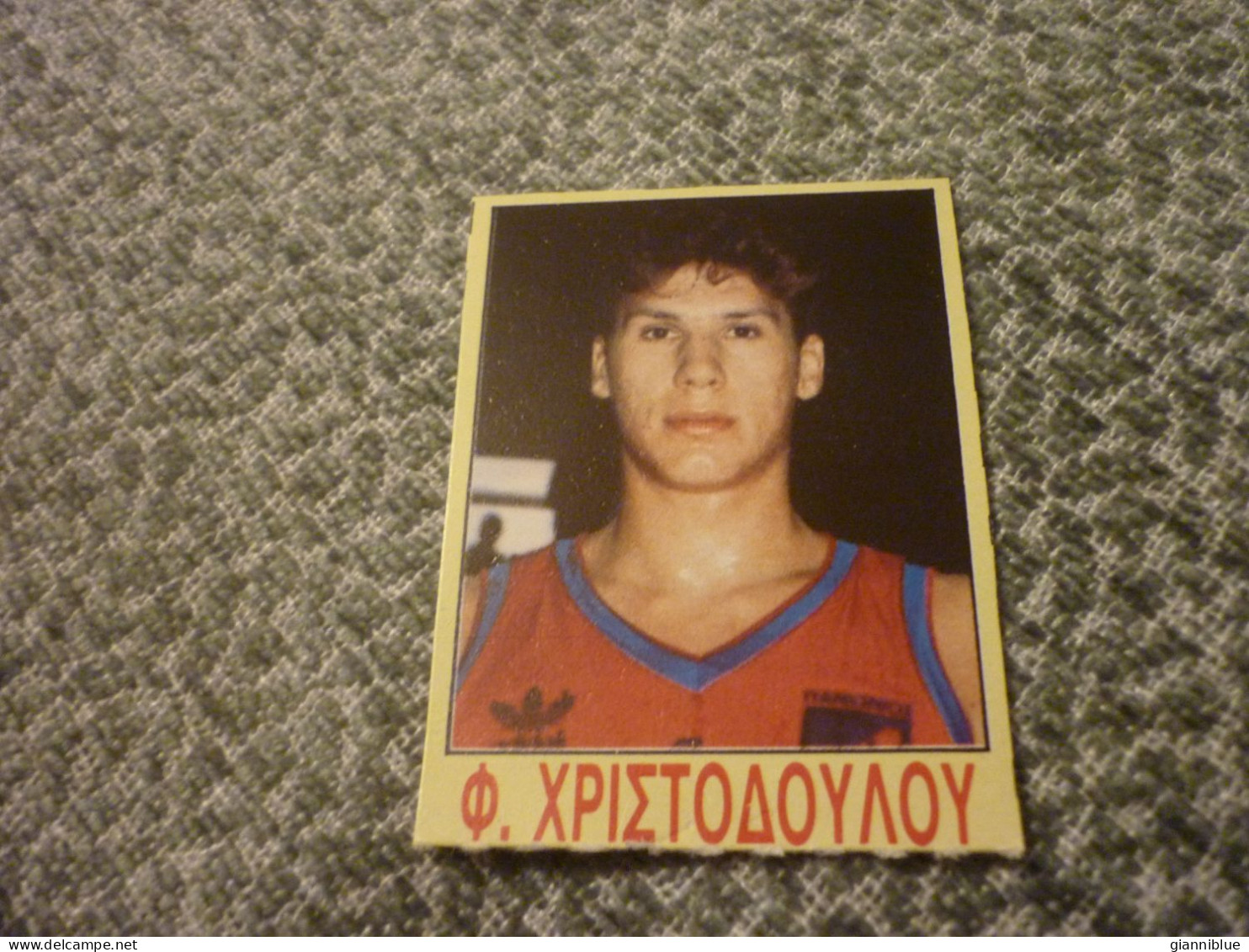 Fanis Christodoulou Panionios Greek Basketball Mplek Magazine '90s Card - Autres & Non Classés
