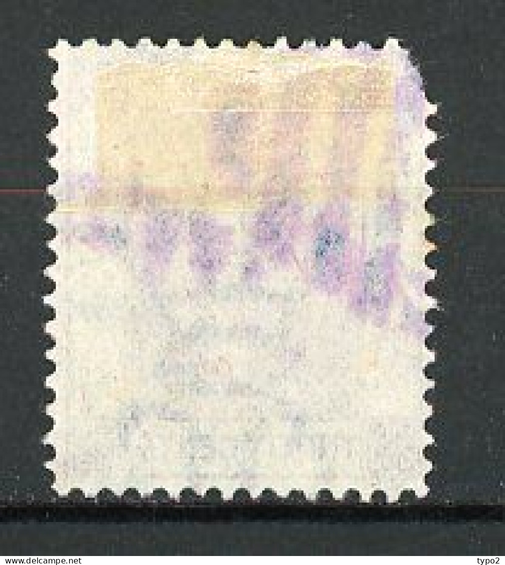 H-K  Yv. N° 17 ; SG N° 16 Fil CC  (o)  30c Violet Victoria  Cote  8 Euro BE R 2 Scans - Usados