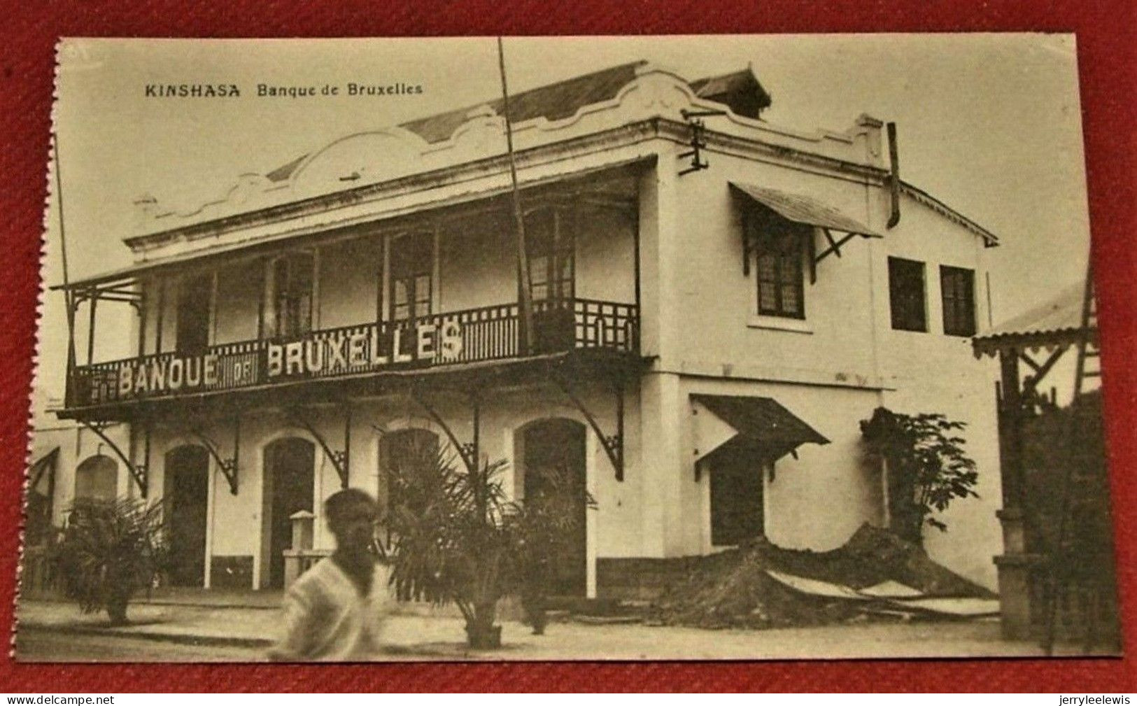 CONGO  BELGE -   Kinshasa - Léopoldville -   Banque De Bruxelles - Kinshasa - Leopoldville