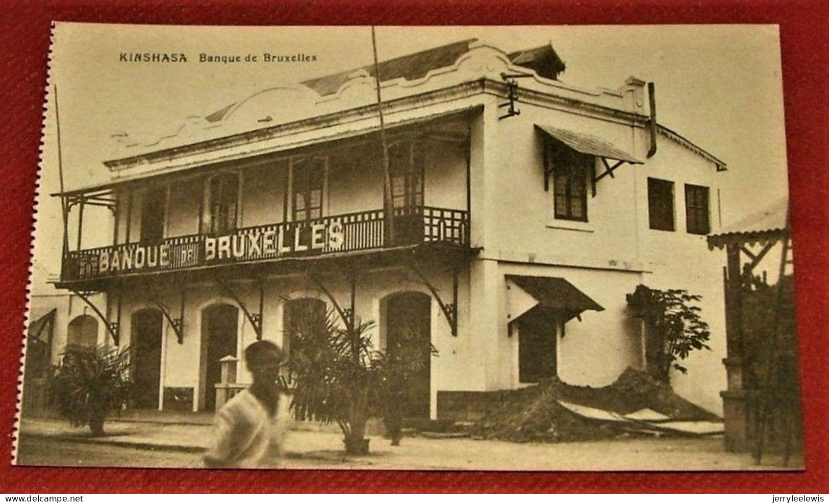 CONGO  BELGE -   Kinshasa - Léopoldville -   Banque De Bruxelles - Kinshasa - Léopoldville