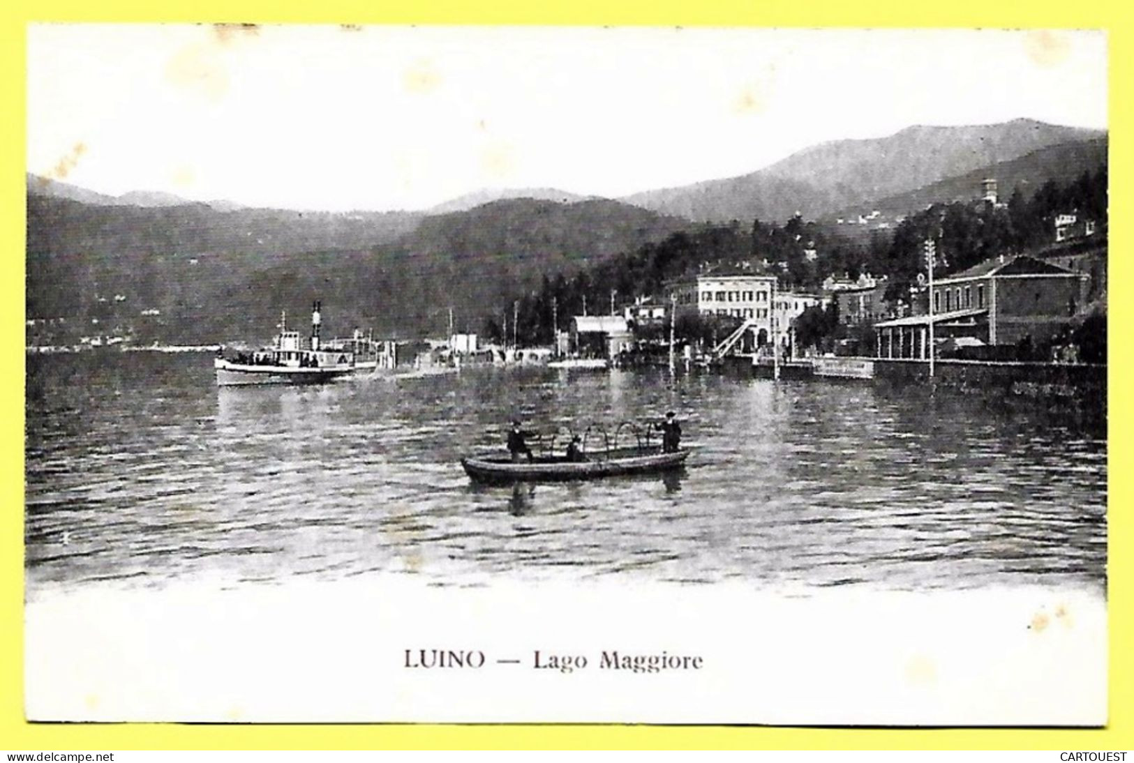 LAGO MAGGIORE LUINO Vaporetto - Luino